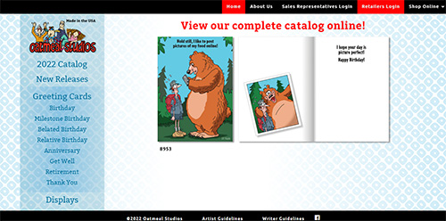 Oatmeal Studios Home Page