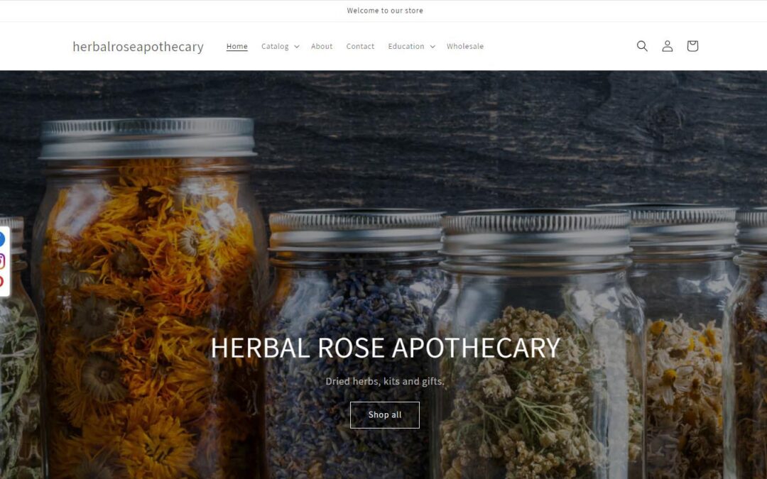 Herbal Rose Apothecary Opens Wholesale Site