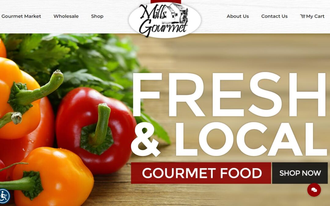 Mills Gourmet Opens B2B Website