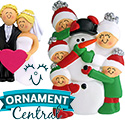 Ornament Central Button Banner