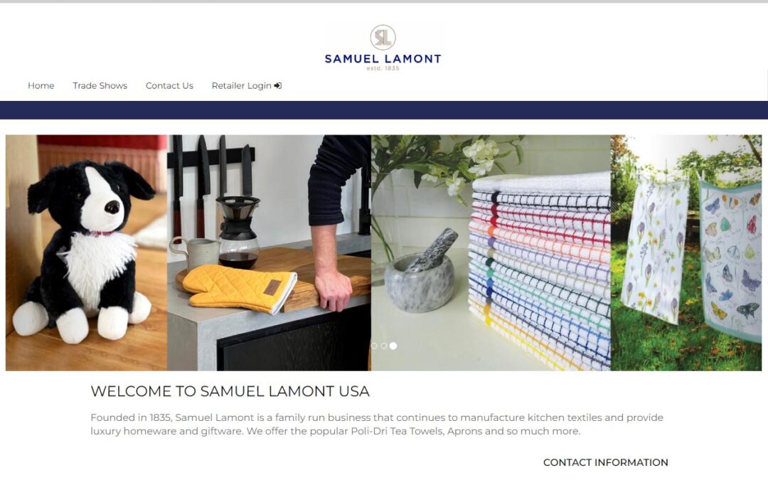 Textile Line Samuel Lamont USA Opens Site