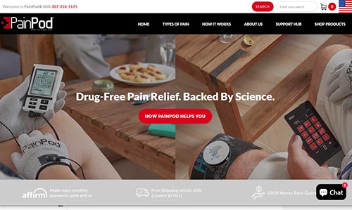 PainPod USA Has a New B2B Website.