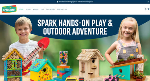 SparkJump Home Page