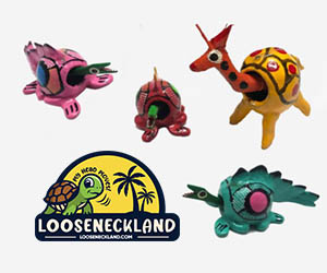 Loose Neck Land Med. Rect. Banner