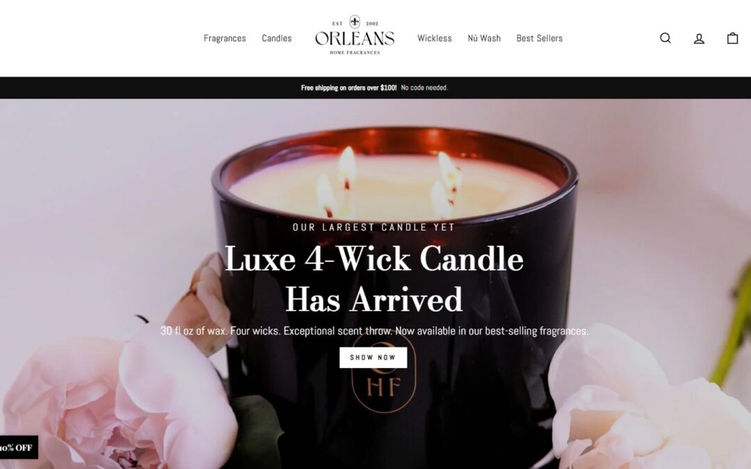 OrleansHomeFragrances Home Page